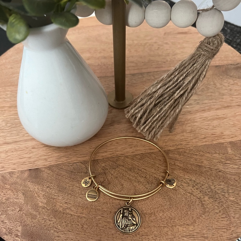 Alex and Ani St. Christopher bracelet